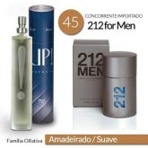 212 Men Carolina Herrera – Perfume Masculino Importado – Up Essência 45 New York