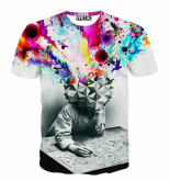 Camiseta 3D Espaço Criativo