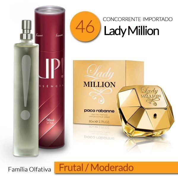 Lady Million – Perfume Feminino Importado – Up Essência 46 Munique